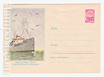 USSR Art Covers/1964 3160  07.05.1964 Морской Флот СССР. Турбоэлектороход "Балтика"