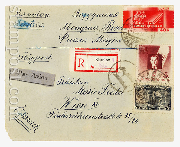 2 Postage  1934 